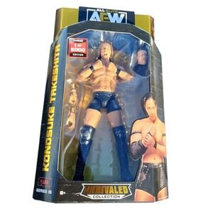 AEW Unrivaled Series 16 Konosuke Takeshita Chase 1 of 5000 Action Figure #151